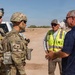36th Engineer Battalion Leaders coordinate NDA 2 barrier reinforcements