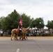 Marine Corps Mounted Color Guard participates in Cheyenne Frontier Days 2026