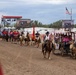 Marine Corps Mounted Color Guard participates in Cheyenne Frontier Days 2026
