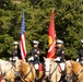 Marine Corps Mounted Color Guard participates in Cheyenne Frontier Days 2026