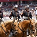Marine Corps Mounted Color Guard participates in Cheyenne Frontier Days 2026