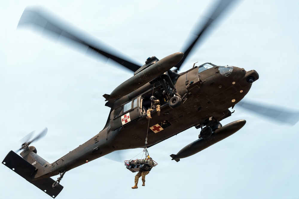 Montana Army National Guard trains with new hoist rescue system