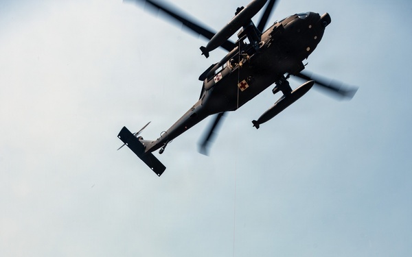 Montana Army National Guard trains with new hoist rescue system