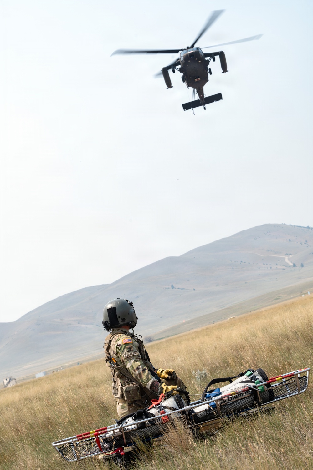 Montana Army National Guard trains with new hoist rescue system