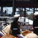 Marine Corps Mounted Color Guard participates in Cheyenne Frontier Days 2026