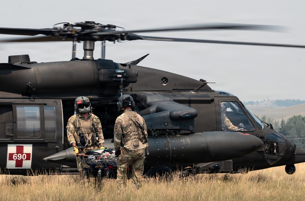 Montana Army National Guard trains with new hoist rescue system