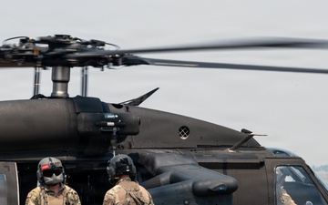 Montana Army National Guard trains with new hoist rescue system
