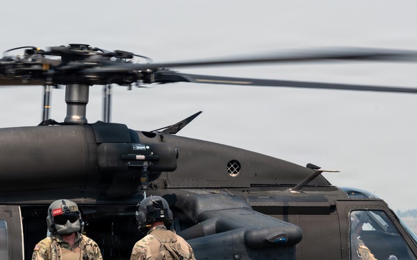 Montana Army National Guard trains with new hoist rescue system