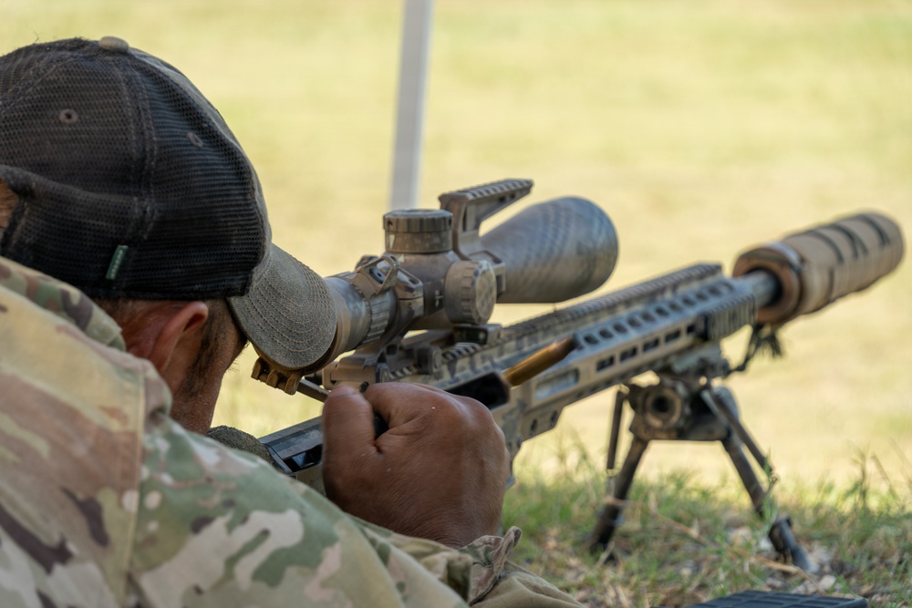 3rd Cavalry Regiment conducts M110A1 rifle qualification