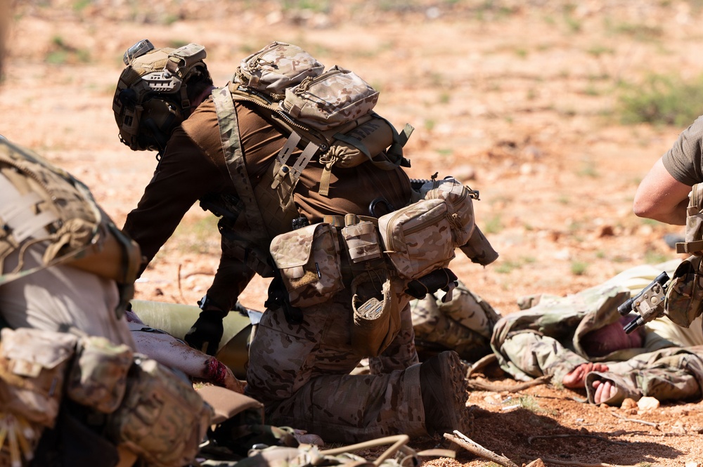Rescue Airmen train as one force in eight-day pre-deployment exercise Operation Iron Covenant