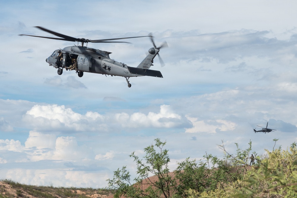 Rescue Airmen train as one force in eight-day pre-deployment exercise Operation Iron Covenant