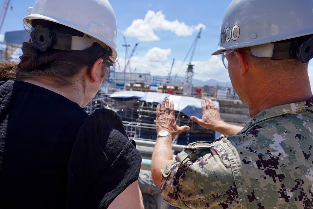 Pearl Harbor Naval Shipyard hosts congressional staff delegation