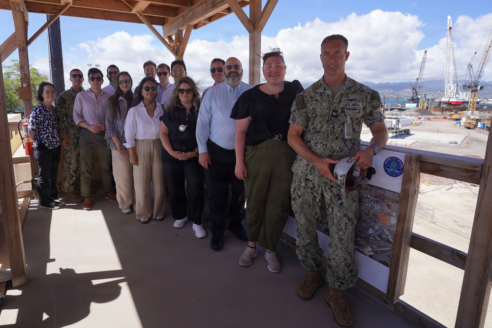 Pearl Harbor Naval Shipyard hosts congressional staff delegation