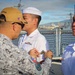 Philippine Navy sailors receive new ranks during RIMPAC 2026