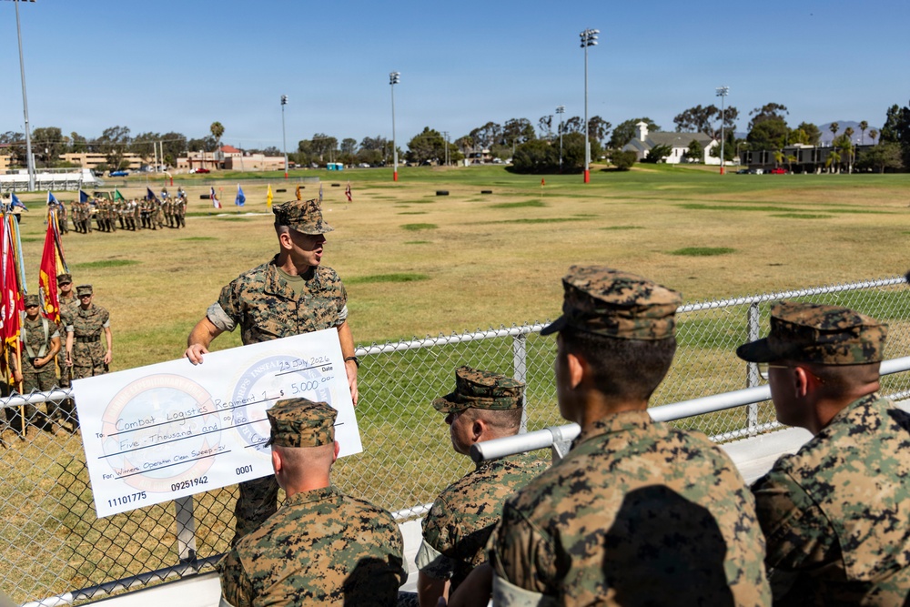 CLR-1 awarded funds for quality-of-life barracks initiatives in support of Operation Clean Sweep IV