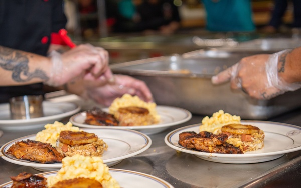 USS Essex hosts an "Iron Chef" competition during RIMPAC 2026