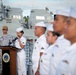 Philippine Navy sailors receive new ranks during RIMPAC 2026