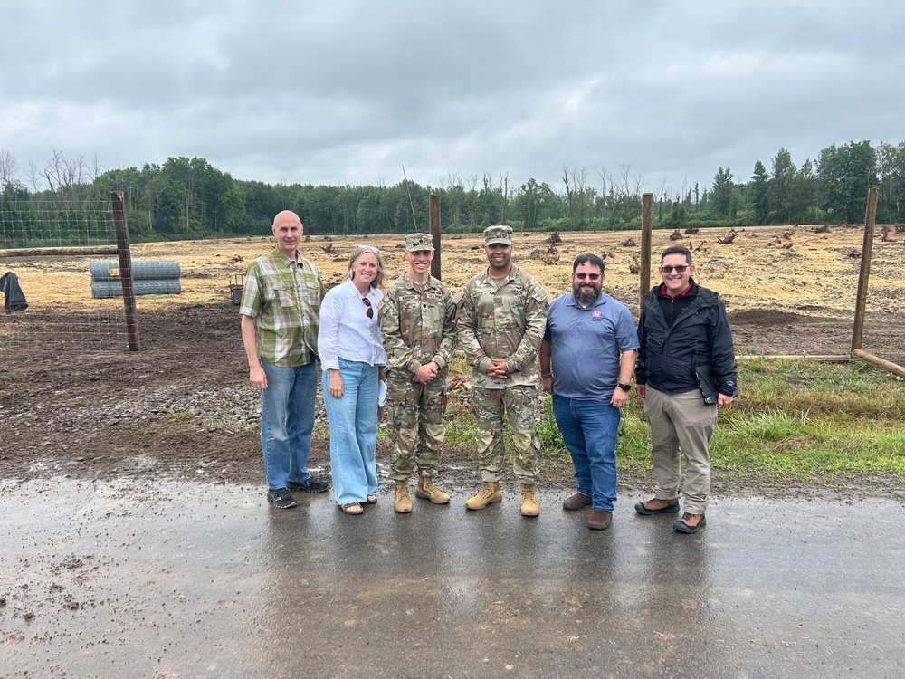 Buffalo District Commander Gets Firsthand Look at Buffalo District Mission Delivery
