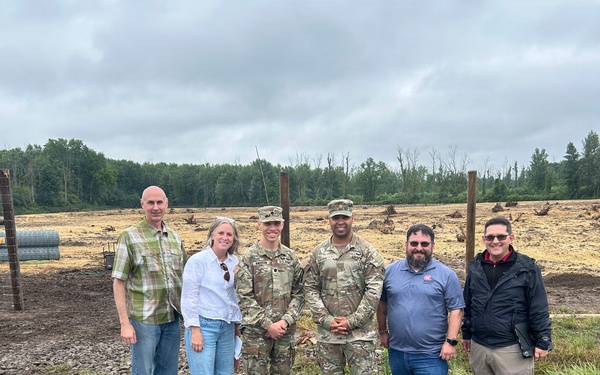 Buffalo District Commander Gets Firsthand Look at Buffalo District Mission Delivery