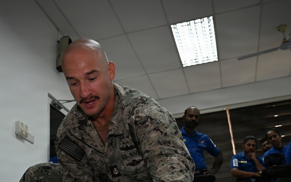 U.S., Sri Lanka Navy Conduct Medical Subject Matter Expert Exchange during CARAT Sri Lanka 26