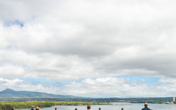 USS Essex returns to Pearl Harbor during RIMPAC 2026