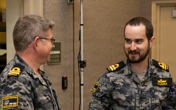 Royal Australian Navy maritime logistics officers strengthen coordination during RIMPAC 2026