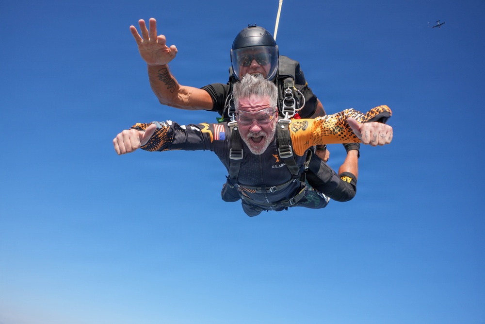 Golden Knights Tandem Team Hosts Community Leaders, Athletes for Jump Over Frederick, Maryland