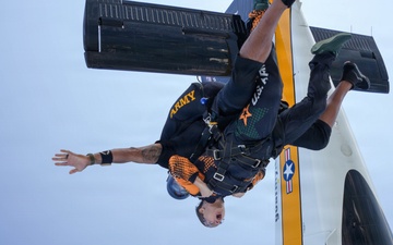 Golden Knights Tandem Team Hosts Community Leaders, Athletes for Jump Over Frederick, Maryland