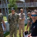 SECNAV Visits Camp Lejeune