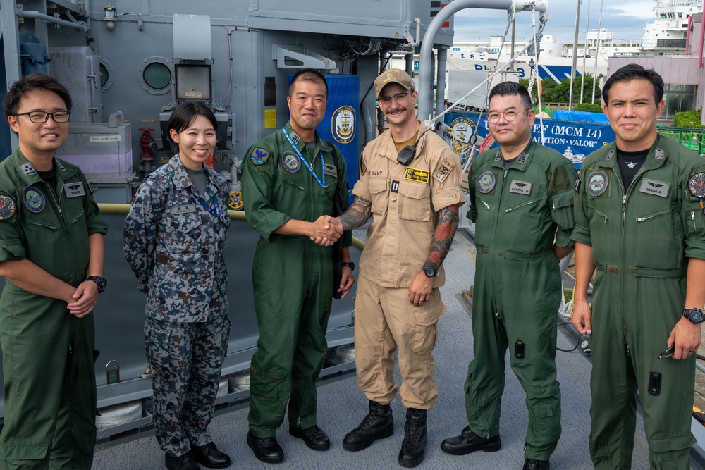 USS Chief Niigata Port Visit