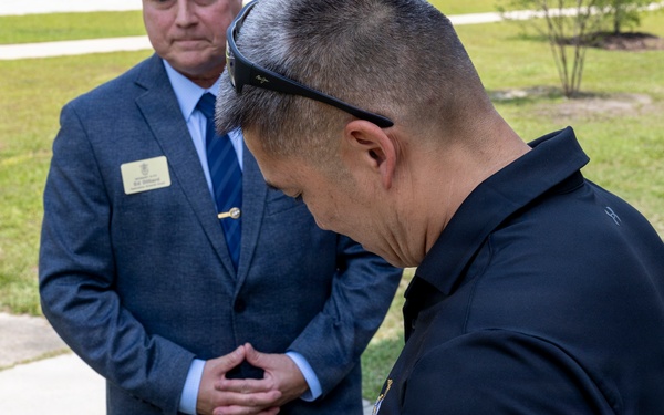 SECNAV Visits Camp Lejeune