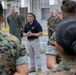SECNAV Visits Camp Lejeune