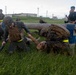 MAG-36 service members apply combat medicine