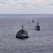USS Santa Barbara Sails With Philippine Navy and Japan Maritime Self-Defense Force