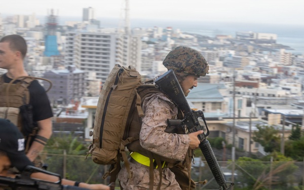 MAG-36 service members demonstrate medical response training in simulated tactical environment