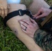 MAG-36 service members demonstrate medical response training in simulated tactical environment