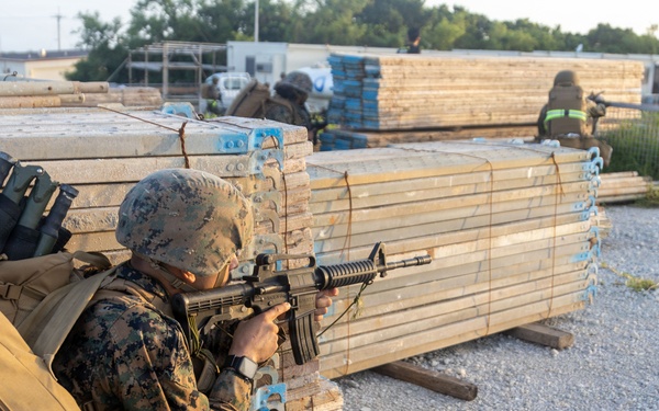 MAG-36 service members demonstrate medical response techniques