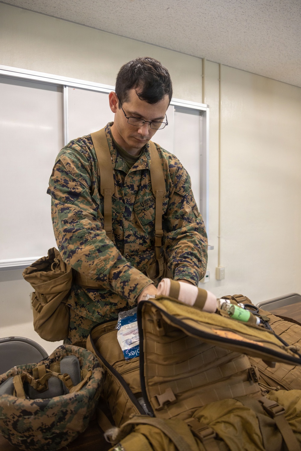 MWSS-172 service members test their skills during CMC course