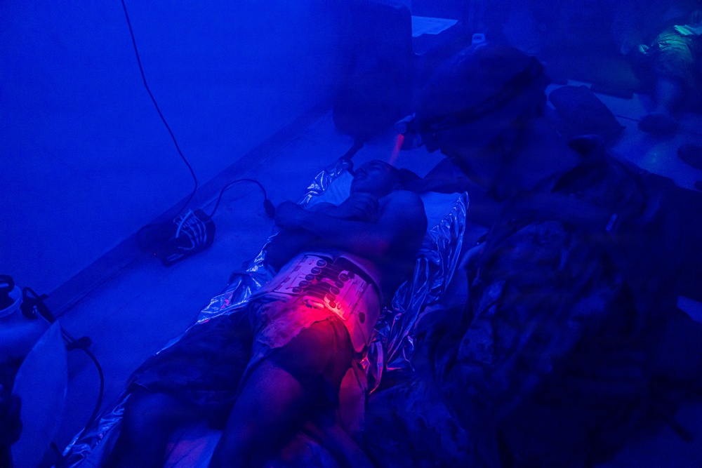 MWSS-172 service members test their skills during CMC course