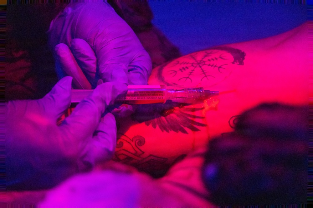 MWSS-172 service members test their skills during CMC course