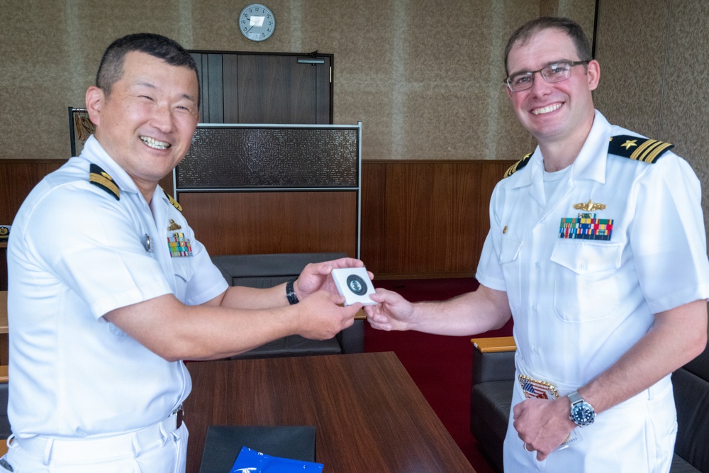 USS Chief (MCM-14) Port Visit to Niigata, Japan