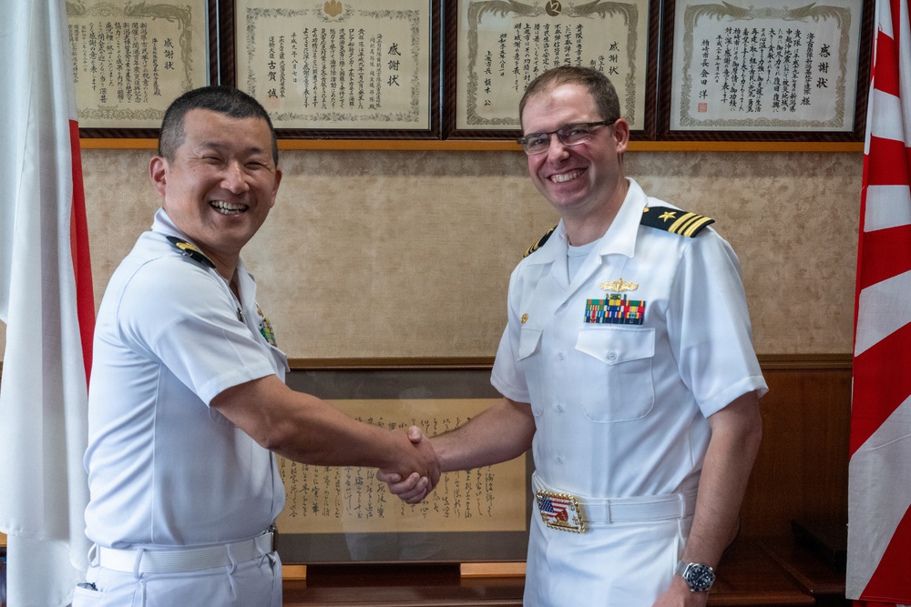 USS Chief (MCM-14) Port Visit to Niigata, Japan