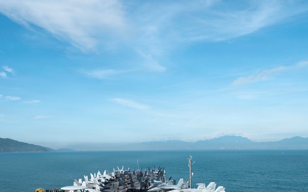 George Washington Arrives in Da Nang, Vietnam