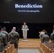 Chaplain Delivers Benediction at Chaplain Corps Birthday Ceremony