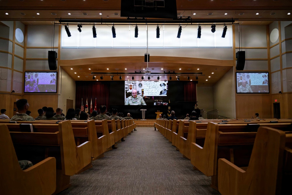 Memorial Tribute Honors Fallen Korean War Chaplains