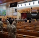 Guests Stand During Benediction