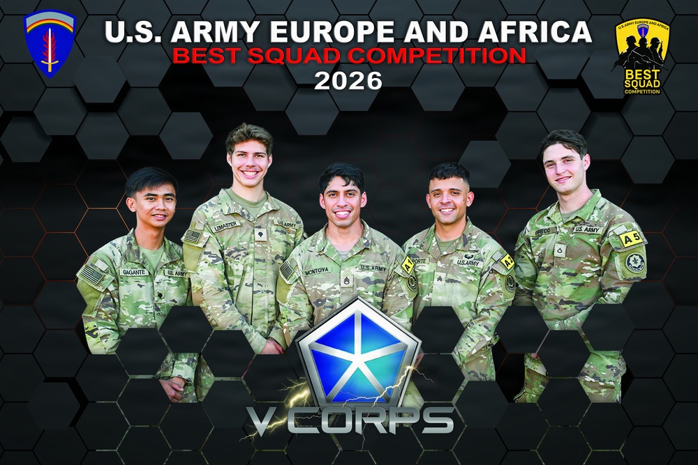 U.S. Army Europe and Africa Best Squad Competition 2026