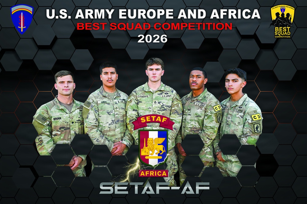 U.S. Army Europe and Africa Best Squad Competition 2026