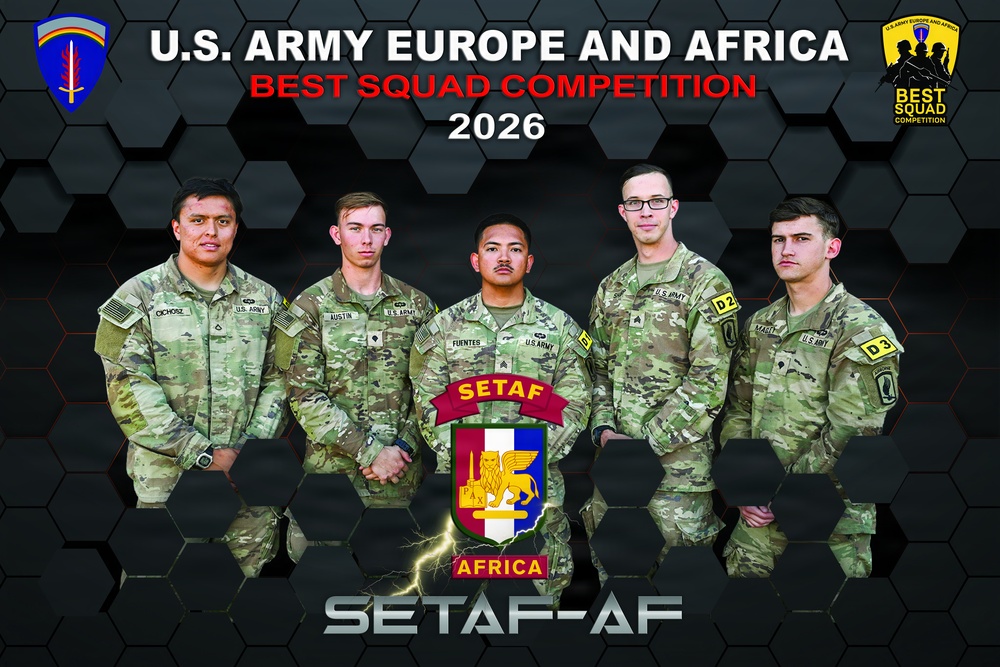 U.S. Army Europe and Africa Best Squad Competition 2026