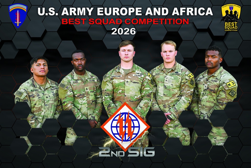 U.S. Army Europe and Africa Best Squad Competition 2026